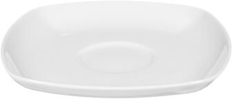 Seltmann Weiden Lido Kombi-Untertasse eckig 14,5 cm, wei&szlig;
