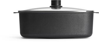 Woll Gussbr&auml;ter EcoLogic QXR Induktion mit Glasdeckel und Silikongriffen