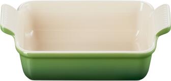 Le Creuset Auflaufform Tradition, rechteckig in Bamboo Green