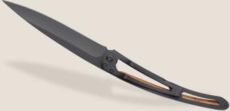 deejo Taschenmesser 37g, Wacholderholz / Art Déco