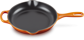 Le Creuset Brat- und Servierpfanne Signature in ofenrot