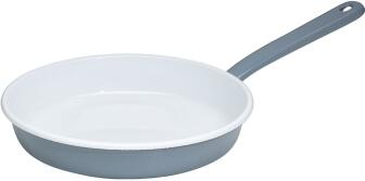 Riess Omelettpfanne aus Emaille in pure grey