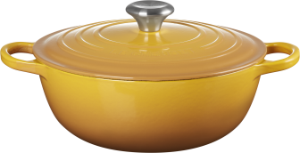 Le Creuset Familientopf La Marmite aus Gusseisen in nectar