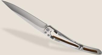 deejo Taschenmesser 37g, Olivenholz / Van Life
