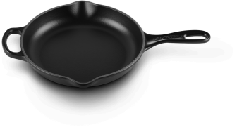 Le Creuset Brat- und Servierpfanne Signature in schwarz