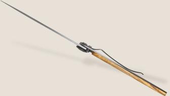 deejo Taschenmesser 37g, Olivenholz / Van Life