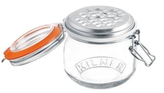 Kilner Reibe mit Vorratsglas