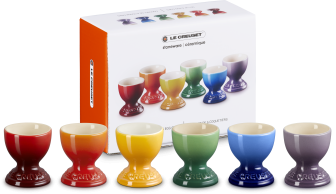 Le Creuset Eierbecher Regenbogen, 6er-Set