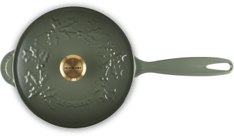 Le Creuset Stielkasserolle Holly Tradition in thyme