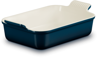 Le Creuset Auflaufform Tradition, rechteckig in nuit