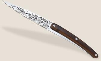 deejo Brotzeitmesser-Set, Olivenholz / Baum und Olivenholz / Grand Cru