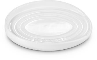 Le Creuset L&ouml;ffelablage oval, 16 cm in white