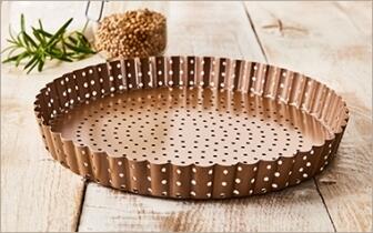 Birkmann Quiche- und Tarteform, perforiert, mit losem Boden