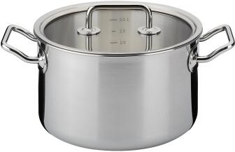 Spring Kochtopf mit Glasdeckel Brigade Basic