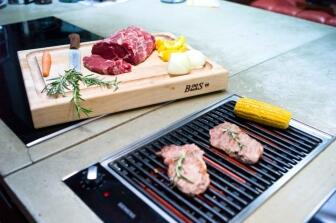Boos Blocks Schneidebrett Gourmet BBQ aus Ahorn mit Saftrille