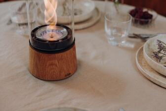 h&ouml;fats SPIN air 900 Tischfeuer Eiche