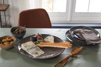 Leonardo Keramikschale MATERA 12 cm anthrazit, 6er-Set