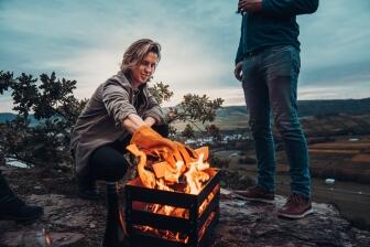 h&ouml;fats Feuerhandschuhe Leder