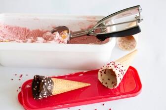 Städter Eisbehälter für Speiseeis mit Deckel