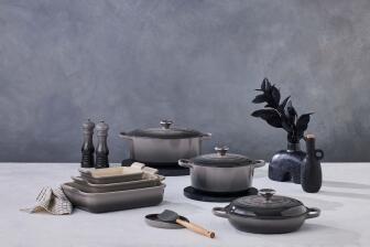 Le Creuset Silikonuntersetzer Tradition in flint