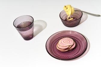 IITTALA Glas Kastehelmi 30 cl calluna, 2er Set