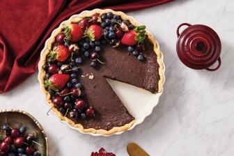 Le Creuset Tarteform in garnet