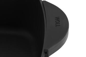 Woll Gussbr&auml;ter EcoLogic QXR Induktion mit Glasdeckel und Silikongriffen