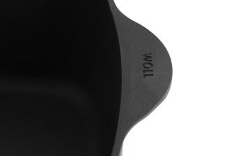 Woll Gussbr&auml;ter EcoLogic QXR Induktion mit Glasdeckel und Silikongriffen