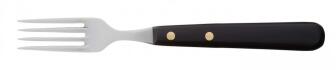 Windm&uuml;hlenmesser Men&uuml;- & Steakgabel in POM schwarz