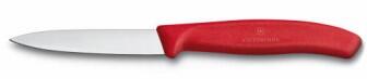 Victorinox Swiss Classic Gem&uuml;semesser, Mittelspitz, 8 cm, rot