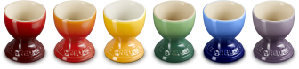 Le Creuset Eierbecher Regenbogen, 6er-Set