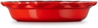Le Creuset Pie-Form in kirschrot