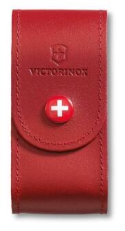 Victorinox Gürteletui aus Leder in rot