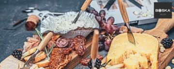 Boska Käsemesser - ob Parmesan, Brie oder Gouda. Für jede Käsesorte die richtige Klinge.