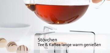 Stövchen - Tee & Kaffee lange warm genießen