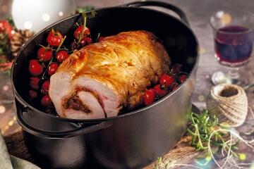 Kuechenprofi_Bratentopf_oval_40_cm_classic_black_PROVENCE_0402001040_Schweinerollbraten_KochForm_212