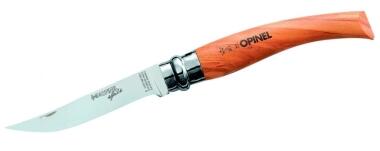 Opinel Messer Slim-Line, Größe 8, rostfrei, Olivenholz