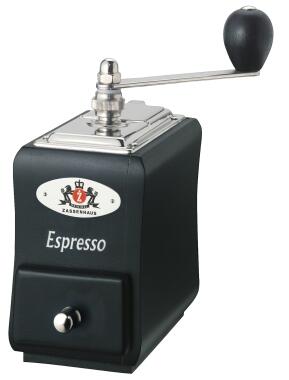 Zassenhaus Espressomühle Santiago Buche schwarz