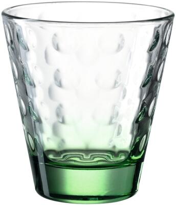 Leonardo Trinkglas OPTIC 215 ml grün, 6er-Set