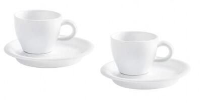 Kahla Café Sommelier Espresso Set 4tlg. in weiß