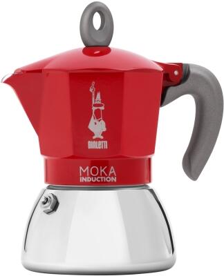 Bialetti Espressokocher Moka Induktion Red