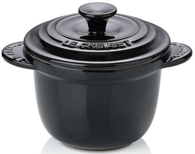 Le Creuset Mini-Cocotte Every in schwarz