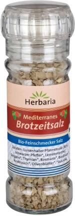 Herbaria Mediterranes Brotzeitsalz Mini-Mühle