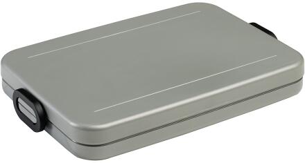 Mepal Lunchbox take a break flat - silver