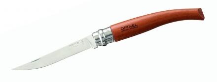 Opinel Messer Slim-Line, Größe 10, rostfrei, Padouk-Holz