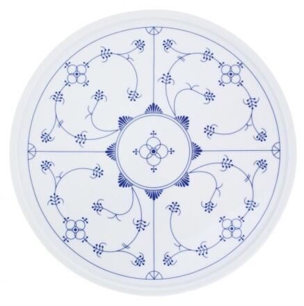 Kahla Tradition Platte/Tortenplatte, 31 cm in Blau Saks