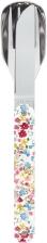 Akinod Feststehendes Besteck 12h34, Pastellblumen