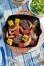 Le Creuset Grillpfanne Signature quadratisch mit 2 Griffen in ofenrot