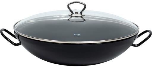 Riess, 0459-022 Grandma's Sauté Pan with Glass Lid 28 cm
