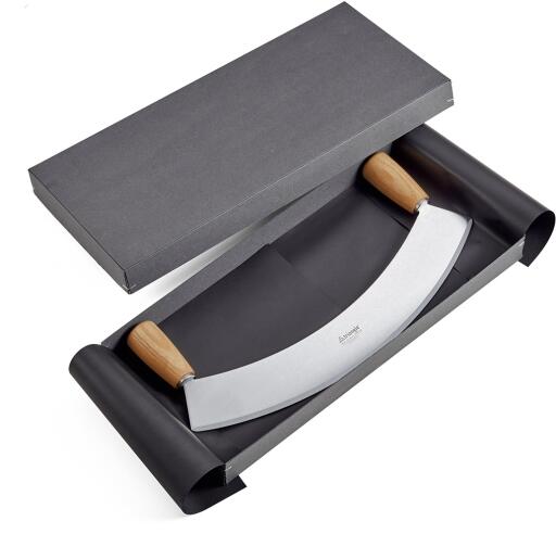 Produktbild von Triangle Wiegemesser Soul 36 Cm Edelstahl Gehärtet Griffe Kernesche
